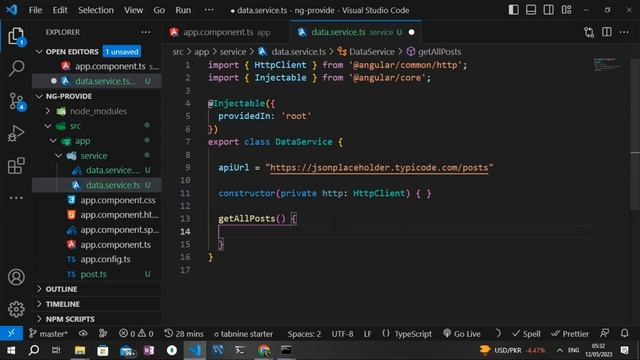 Angular 16 Tutorial  - Fetch Data Using the provideHttpClient