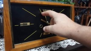 Каминные часы Янтарь