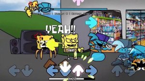 FNF vs SPONG but MINUS (SpongeBob)