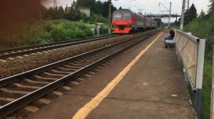 Отправление ED9M-1024 C поездом Киров - Урень. (О.П. Ломовская)