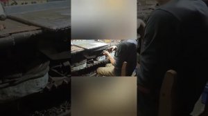 Пайка радиатора теплопушки Вулкан