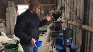 ГРАНУЛЯТОР КОРМОВ ОГП-150//ЭТО СУПЕР ПРИТИРКА МАТРИЦЫ  ПРОСТО И  НИКАКИХ ЗАБИТЫХ МАТРИЦ И СВЕРЛЕНИЙ