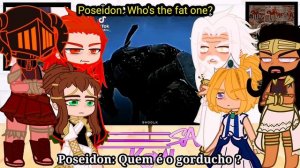 Gacha life Greek Gods React to kratos || God of War Ragnarök || - GC #godofwar #ragnarok #react