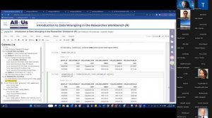 Office Hours 06/23/23 - Wrangling Data in the Researcher Workbench