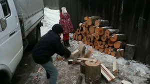 колим дрова