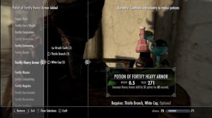 Skyrim, How to increase your alchemy with Legend of Jack