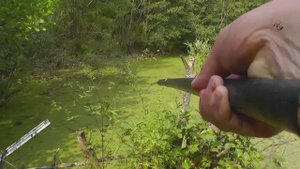 Ловля Ротана. Рыбалка на Озере на Боковой Кивок, Мормышка с насадкой опарыша, Fishing. Ротан
