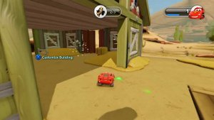 Disney Infinity Gameplay Walkthrough Part 11 - LIGHTNING MCQUEEN Cars Play Set World