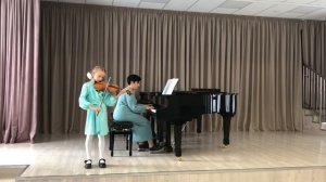 Корякина Ульяна, Ф.Зейтц Концерт №2, соч 22, 1 ч.