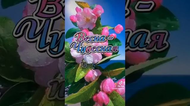 С первым днём весны! Красивая открытка для друзей!