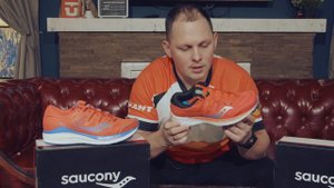 Самые популярные шоссейные кроссовки у Saucony: Hurricane ISO и Ride ISO