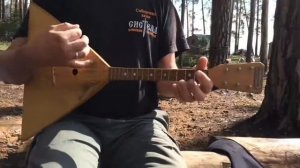 Утро на Сибирской заставе - игра на балалайке "Разливного"