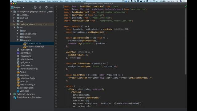 How to use Magento GraphQL API in React Native смотреть онлайн