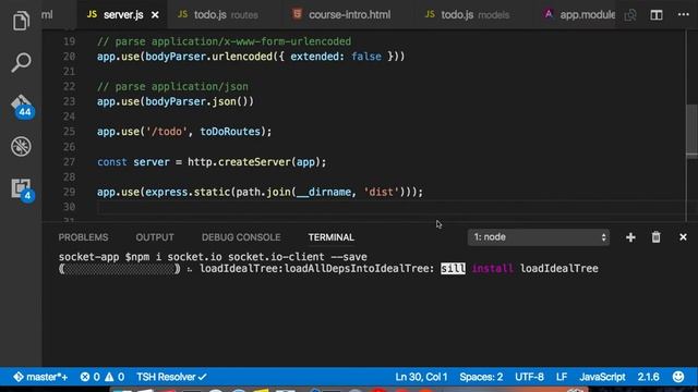 Mean SocketIO ToDo App- Section Four смотреть онлайн