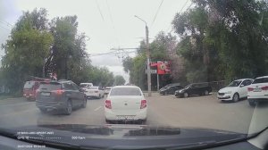 Поездка по Оренбургу на машине от 26.07.2024 A trip around Orenburg - city by car
