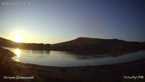 Таймлапс От заката до рассвета г.Усть-Кут