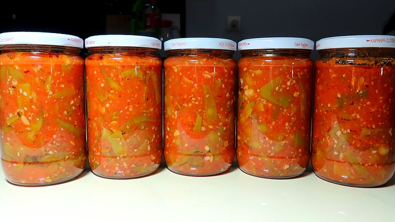 САЛАТ из стручковой ФАСОЛИ на зиму. Попробуйте и Вы будете в восторге! Готовит Ольга Ким
