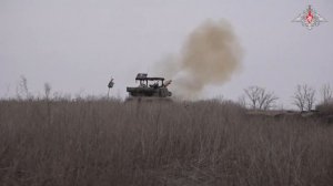 Боевая работа экипажей танков Т-80БВ