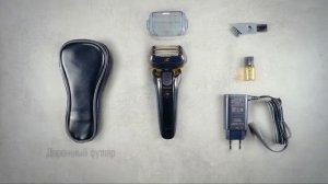 Электробритва Panasonic ES-LV6Q-S820 с 5 дугообразными сетками