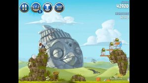 Angry Birds Star Wars 2 Battle of Naboo B3-7 Treasure Map Walkthrough