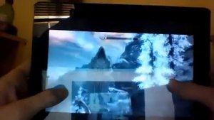 Skyrim iPad Test