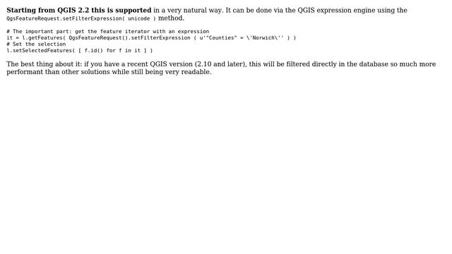 GIS: "Select by Attribute" in QGIS using python? (3 Solutions!!) смотреть онлайн