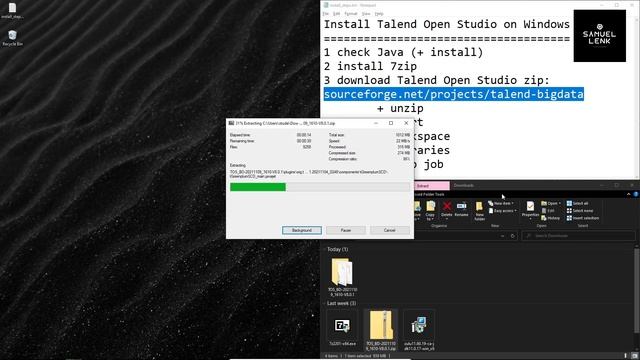 How to install Talend Open Studio 8.0.1 on Windows смотреть онлайн