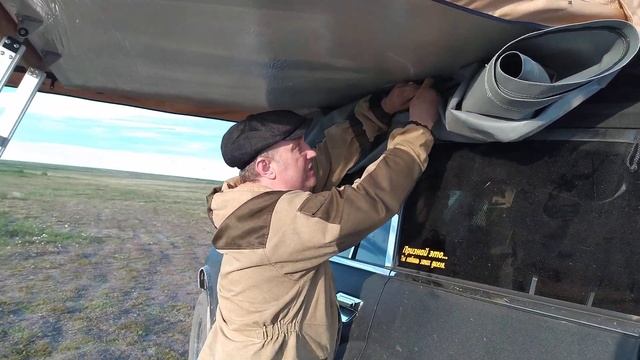 Лайфхак для крепления тента авто палатки