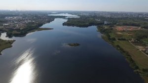 Липецк - 16 км реки Воронеж - аэросъёмка