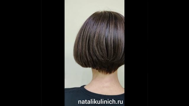 Окрашивание волос и стрижка "wash and go" от Натали Кулинич