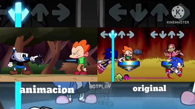 CONFRONT YOURSELF animacion vs original смотреть онлайн