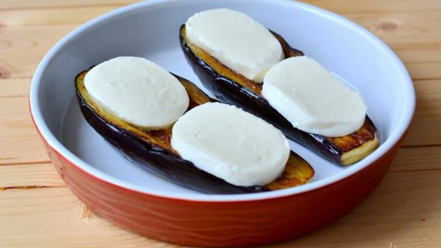 Горячая закуска из баклажанов