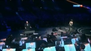 Александр Ренуар  и Аида Гарифуллина ( солистка  Венской оперы )   ,,Птица белая,,    2015 г.