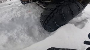 Arctic Cat 700 и Guepard 800 против снега   Кто КРУЧЕ ?