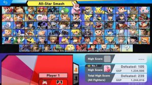 How does a Complete Smash Bros. Ultimate save file looks like in less than 30 seconds.