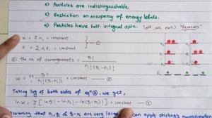 Easy way to understand "Fermi-Dirac Statistics".