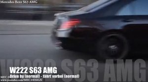Mercedes S63 AMG vs Audi S8 - Acceleration 0-250kmh