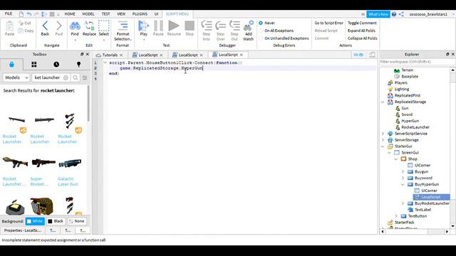 How to make a WORKING TOOL SHOP in roblox studio! смотреть онлайн