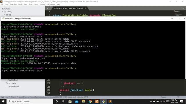 Laravel 7 Ep-12 (Introduction to Model and Eloquent in Laravel 7 in Urdu/Hindi)