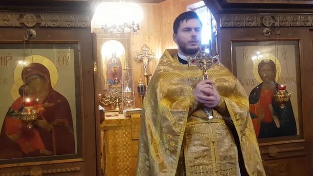 #доброхрам 25.11.18 Воскресеная проповедь иерея Димитрия Попова. Поздняя Божественная литургия. смотреть онлайн