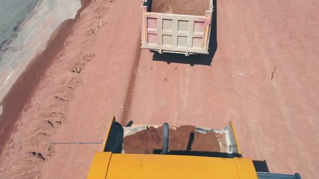 Строительство бетонных дорог в Украине. Окружная Житомира М-06 смотреть онлайн