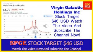 SPCE Stock - Virgin Galactic Holdings Inc Stock Prediction | SPCE Stock Breaking News Today | SPCE