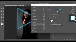 neon effect photoshop #education #editing #youtube
