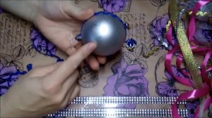 Шарики на ёлку своими руками ?Украшаем новогодний шар?