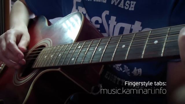 Музыка из игры РОБОКОП 3 на гитаре в стиле фингерстайл смотреть онлайн