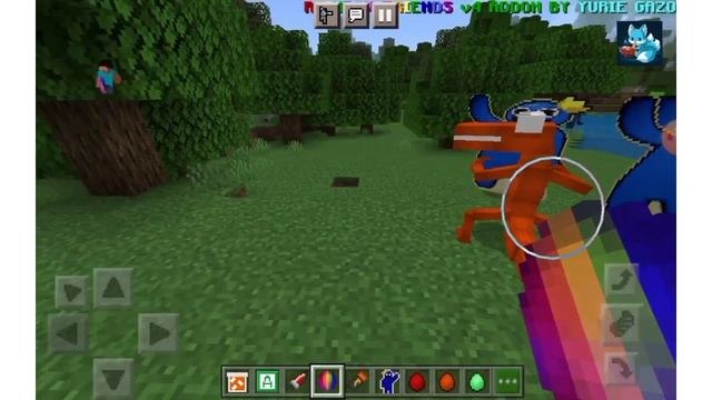 Мод на радужных друзей в маинкрафте 1.19. смотреть онлайн