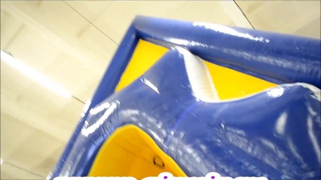 Надувная водная горка Экстрим | Надувные водные аттракционы смотреть онлайн