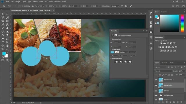 How to create a food flyer in photoshop смотреть онлайн