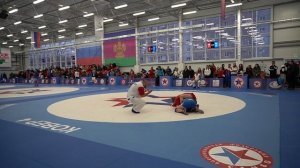 Первенство России по самбо, девушки вес 65 кг. Кузьмина(Свердловская обл.)-Вершинина(Иркутская обл.)