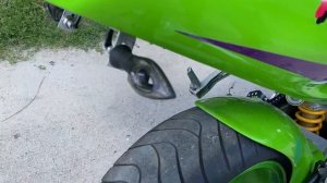 Kawasaki NINJA ZX-9R из Европы. Холодный запуск ? Yoshimura.